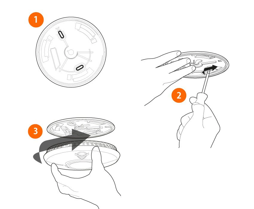 FireAngel Toast Proof SB1-TP-R Optical Smoke Alarm With 1-year Battery, Pack Of 2 7 FireAngel Toast Proof SB1-TP-R Optical Smoke Alarm With 1-year Battery, Pack Of 2 - Image 5