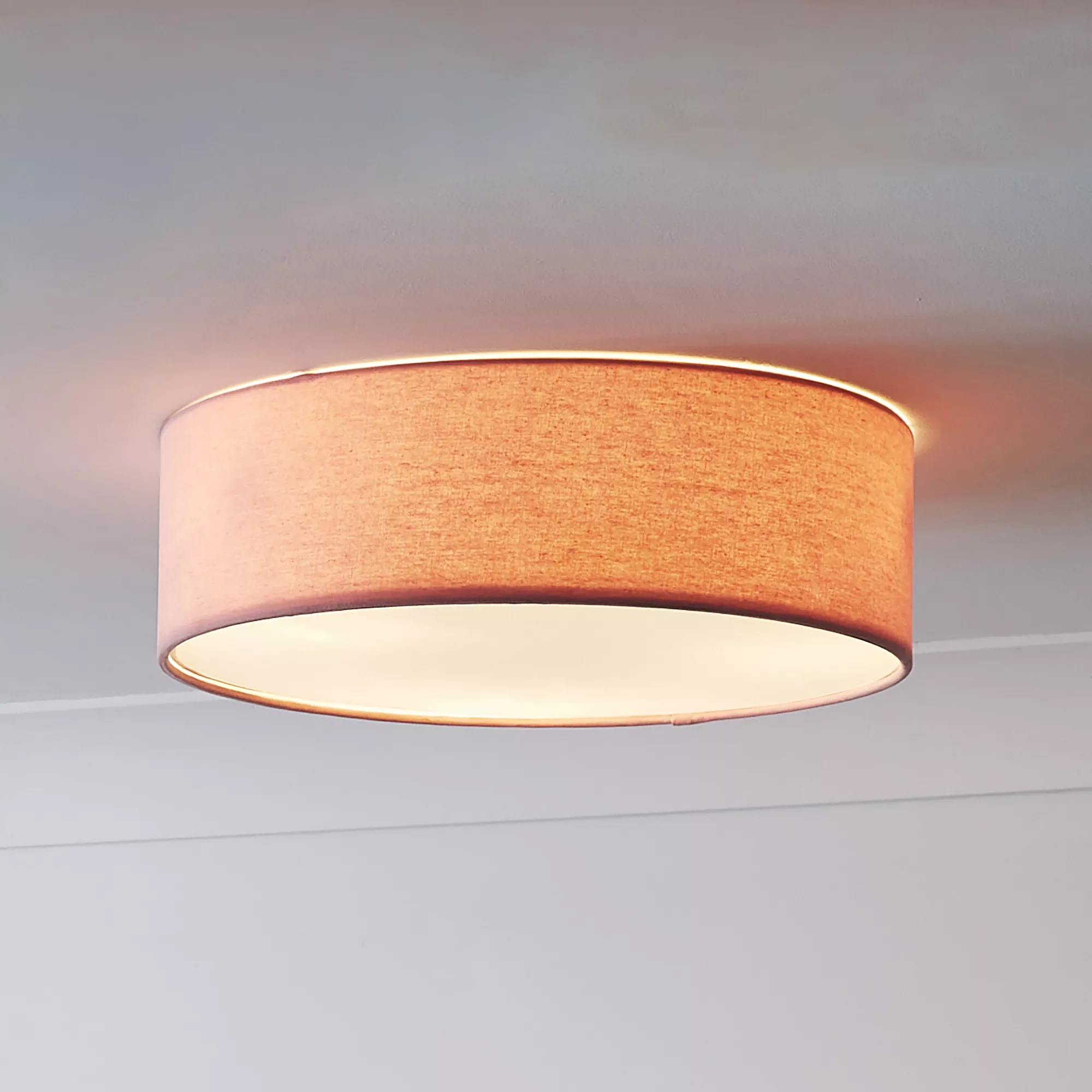 Glow Xavier Pink Large Ceiling Light