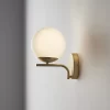 GoodHome Baldaz Matt Brass Effect Wall Light 2 GoodHome Baldaz Matt Brass Effect Wall Light -Professional Electrical Lighting Store goodhome baldaz matt brass effect wall light5036581097936 01i bq