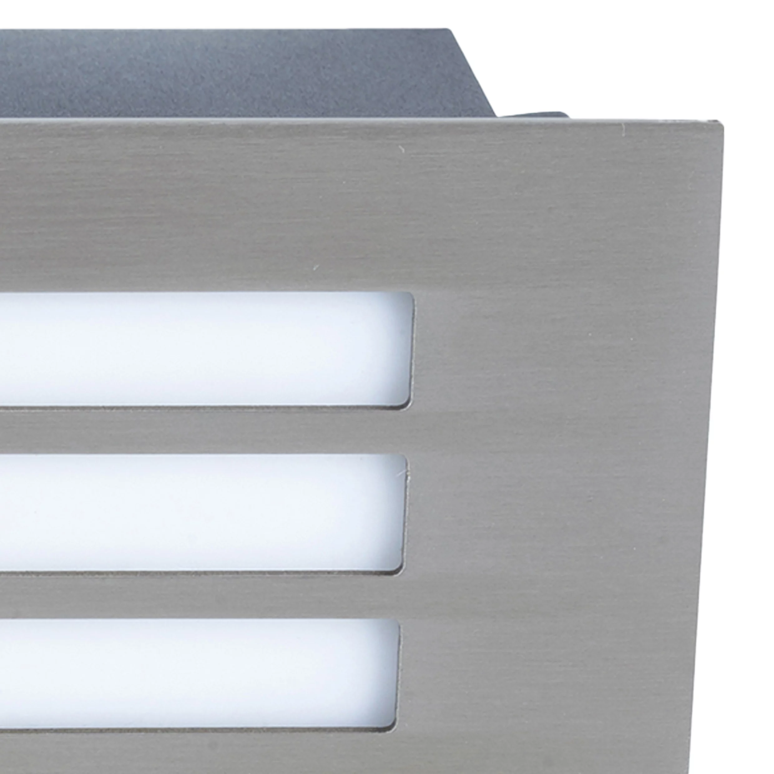 GoodHome Browning Stainless Steel Mains-powered Neutral White LED Rectangular Deck Light 6 GoodHome Browning Stainless Steel Mains-powered Neutral White LED Rectangular Deck Light - Image 4