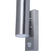 GoodHome Candiac Fixed Matt Stainless Steel Integrated LED PIR Motion Sensor Outdoor Wall Light 9W 2 GoodHome Candiac Fixed Matt Stainless Steel Integrated LED PIR Motion Sensor Outdoor Wall Light 9W -Professional Electrical Lighting Store goodhome candiac fixed matt stainless steel integrated led pir motion sensor outdoor wall light 9w5059340247625 01c