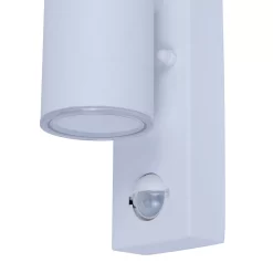 GoodHome Candiac Fixed Matt White Integrated LED PIR Motion Sensor Outdoor Wall Light 8 GoodHome Candiac Fixed Matt White Integrated LED PIR Motion Sensor Outdoor Wall Light -Professional Electrical Lighting Store goodhome candiac fixed matt white integrated led pir motion sensor outdoor wall light5059340247687 36c