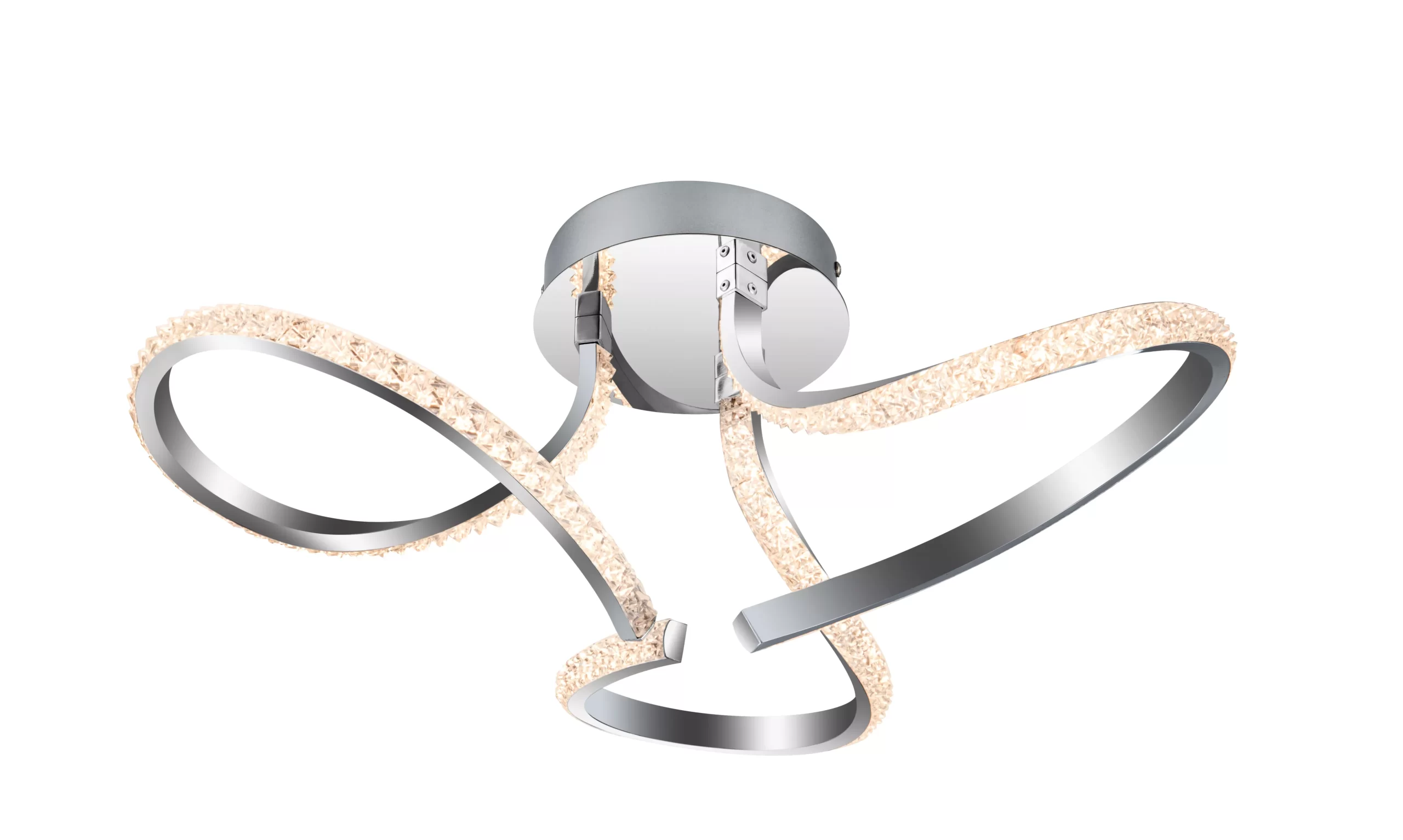 GoodHome Darien Round Beaded Metal & Plastic Chrome Effect LED Ceiling Light 3 GoodHome Darien Round Beaded Metal & Plastic Chrome Effect LED Ceiling Light