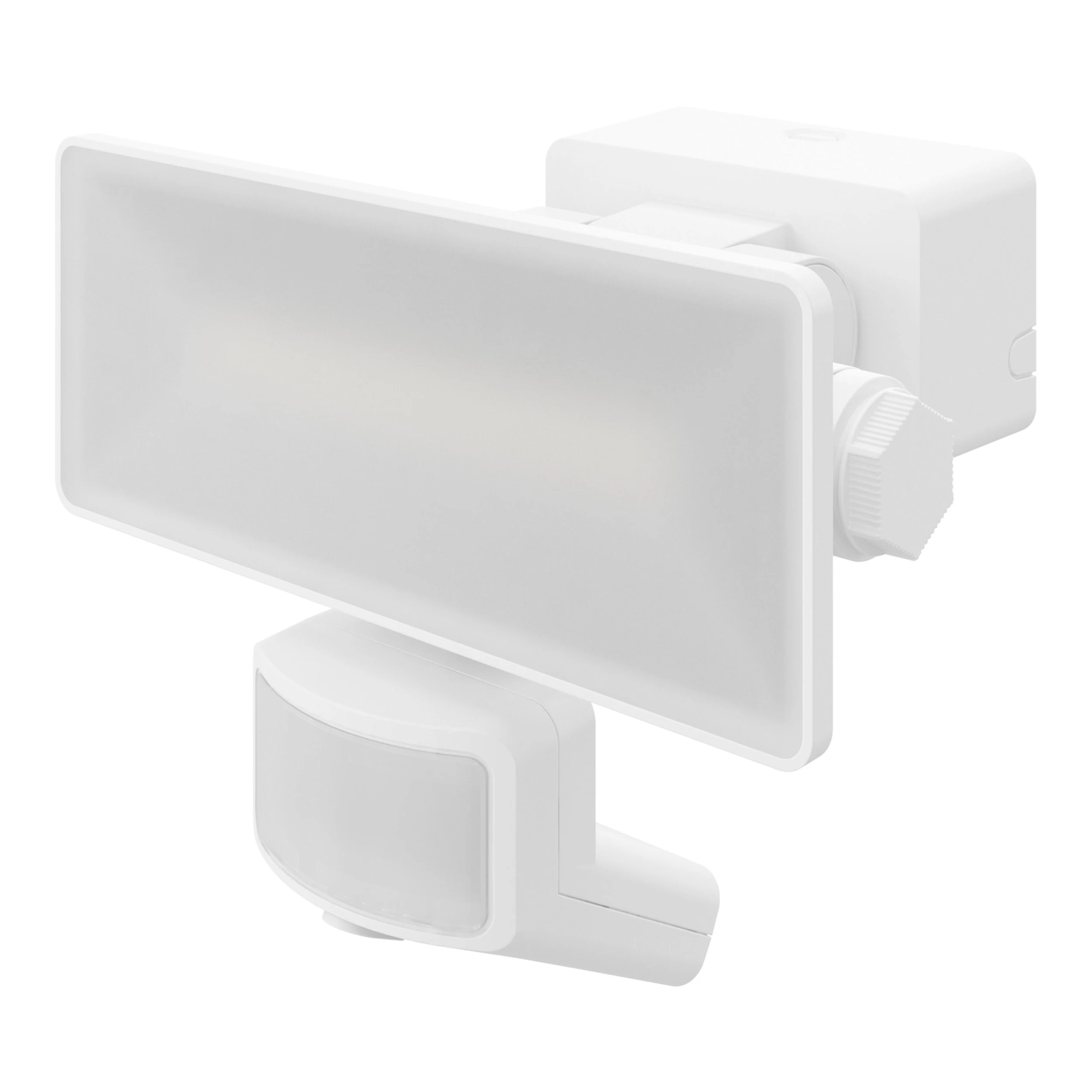 GoodHome Davern AWL1021-IW White Mains-powered Cool White Outdoor LED PIR Floodlight 2000lm 3 GoodHome Davern AWL1021-IW White Mains-powered Cool White Outdoor LED PIR Floodlight 2000lm