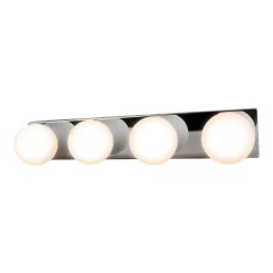 GoodHome Dorres White & Silver Chrome Effect Quadruple Wired Wall Light 15 GoodHome Dorres White & Silver Chrome Effect Quadruple Wired Wall Light -Professional Electrical Lighting Store goodhome dorres white silver chrome effect quadruple wired wall light5059340048017 06c