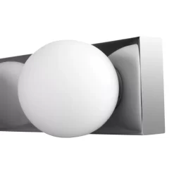 GoodHome Dorres White & Silver Chrome Effect Quadruple Wired Wall Light 17 GoodHome Dorres White & Silver Chrome Effect Quadruple Wired Wall Light -Professional Electrical Lighting Store goodhome dorres white silver chrome effect quadruple wired wall light5059340048017 37c