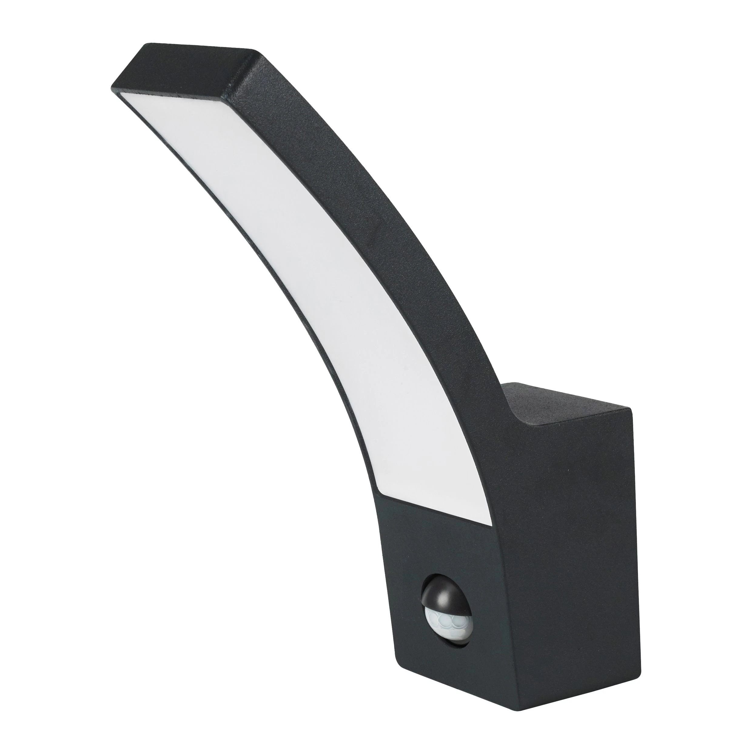 GoodHome Gambell Fixed Matt Dark Grey Integrated LED PIR Motion Sensor Outdoor Wall Light 3 GoodHome Gambell Fixed Matt Dark Grey Integrated LED PIR Motion Sensor Outdoor Wall Light