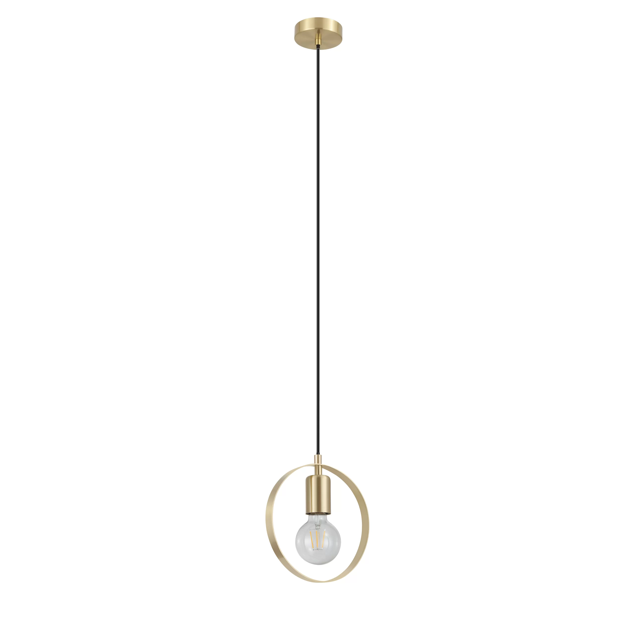 GoodHome Kaitains Gold Effect Pendant Ceiling Light, (Dia)200mm 3 GoodHome Kaitains Gold Effect Pendant Ceiling Light, (Dia)200mm