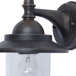 GoodHome Kaltag Fixed Matt Rusted Mains-powered Outdoor Wall Light (Dia)17.7cm 8 GoodHome Kaltag Fixed Matt Rusted Mains-powered Outdoor Wall Light (Dia)17.7cm -Professional Electrical Lighting Store goodhome kaltag fixed matt rusted mains powered outdoor wall light dia 17 7cm5059340247816 36c