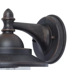 GoodHome Kaltag Fixed Matt Rusted Mains-powered Outdoor Wall Light (Dia)17.7cm 9 GoodHome Kaltag Fixed Matt Rusted Mains-powered Outdoor Wall Light (Dia)17.7cm -Professional Electrical Lighting Store goodhome kaltag fixed matt rusted mains powered outdoor wall light dia 17 7cm5059340247816 37c