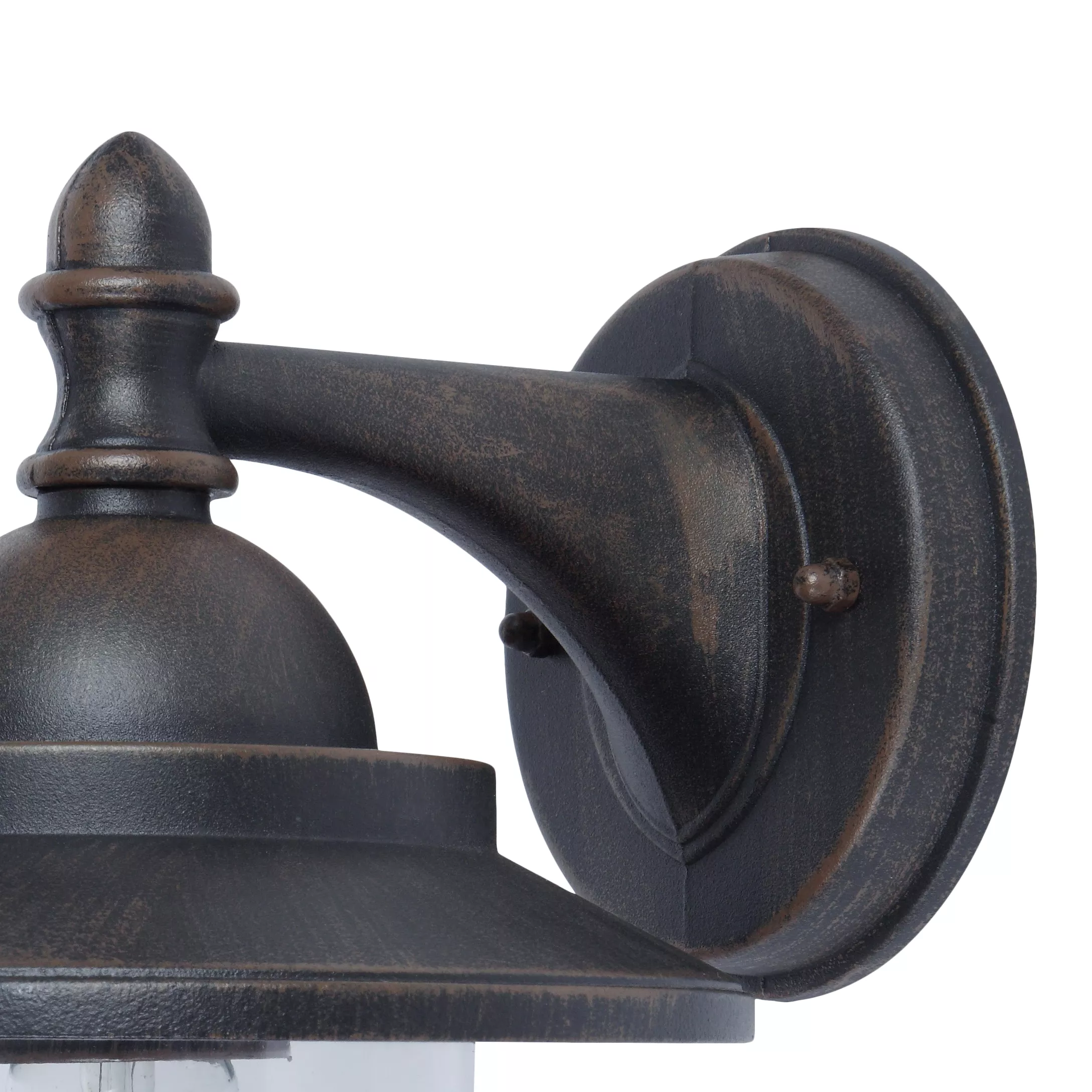 GoodHome Kaltag Fixed Matt Rusted Mains-powered Outdoor Wall Light (Dia)17.7cm 6 GoodHome Kaltag Fixed Matt Rusted Mains-powered Outdoor Wall Light (Dia)17.7cm - Image 4