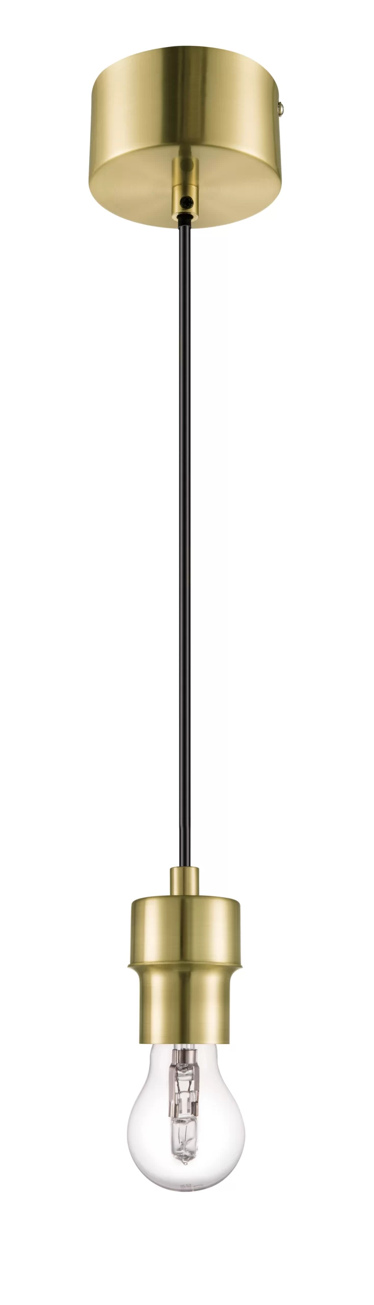 GoodHome Klentony Gold Effect Pendant Ceiling Light, (Dia)100mm 4 GoodHome Klentony Gold Effect Pendant Ceiling Light, (Dia)100mm - Image 2