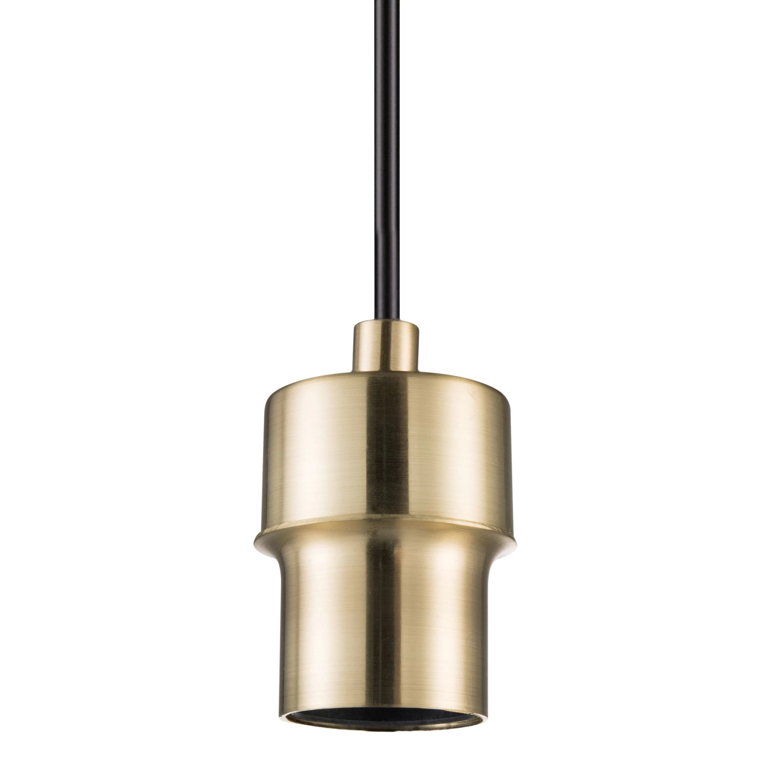 GoodHome Klentony Gold Effect Pendant Ceiling Light, (Dia)100mm 8 GoodHome Klentony Gold Effect Pendant Ceiling Light, (Dia)100mm - Image 6