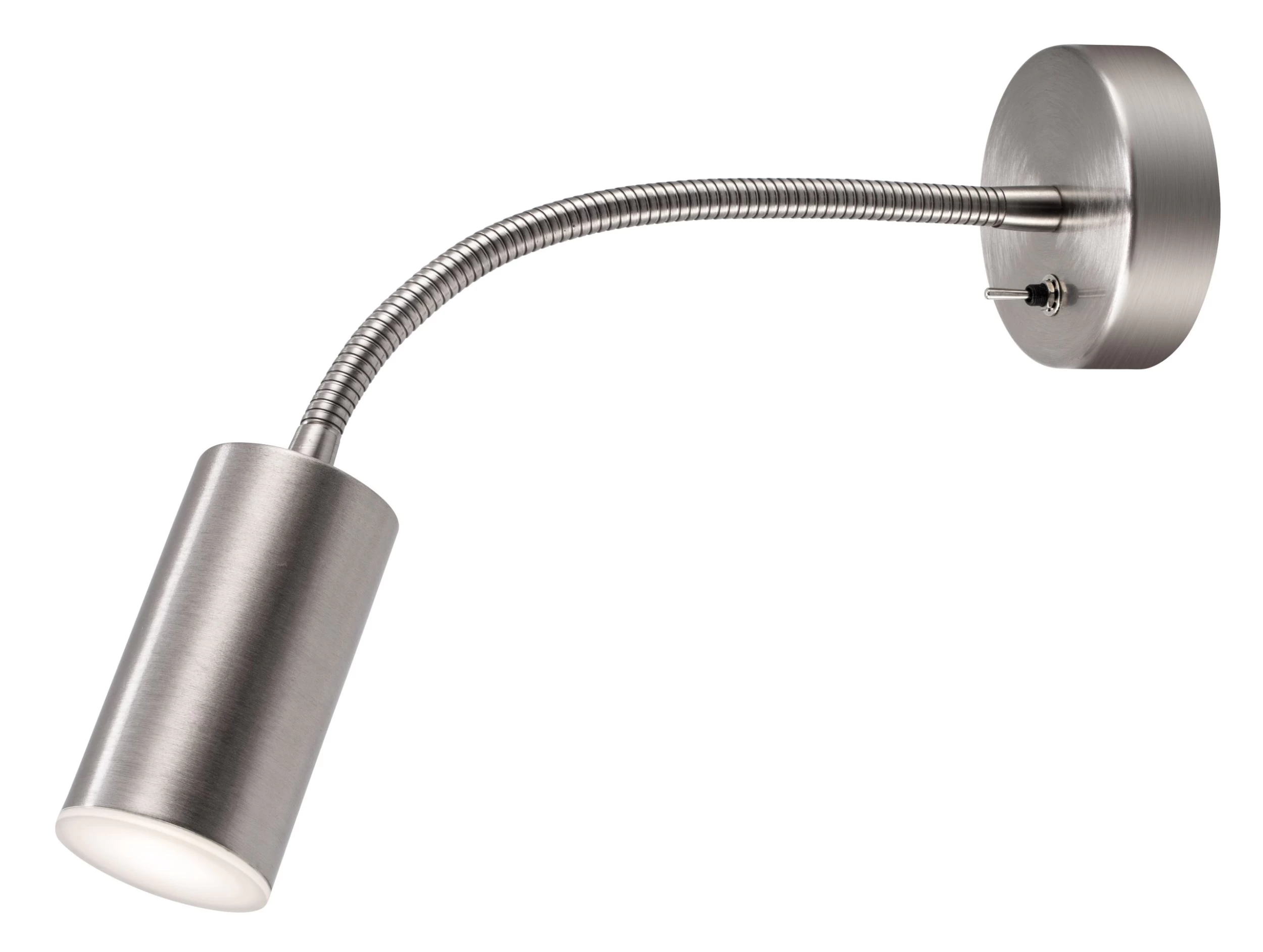 GoodHome Lignit Chrome Effect Plug-in Wall Light 41173 3 GoodHome Lignit Chrome Effect Plug-in Wall Light 41173