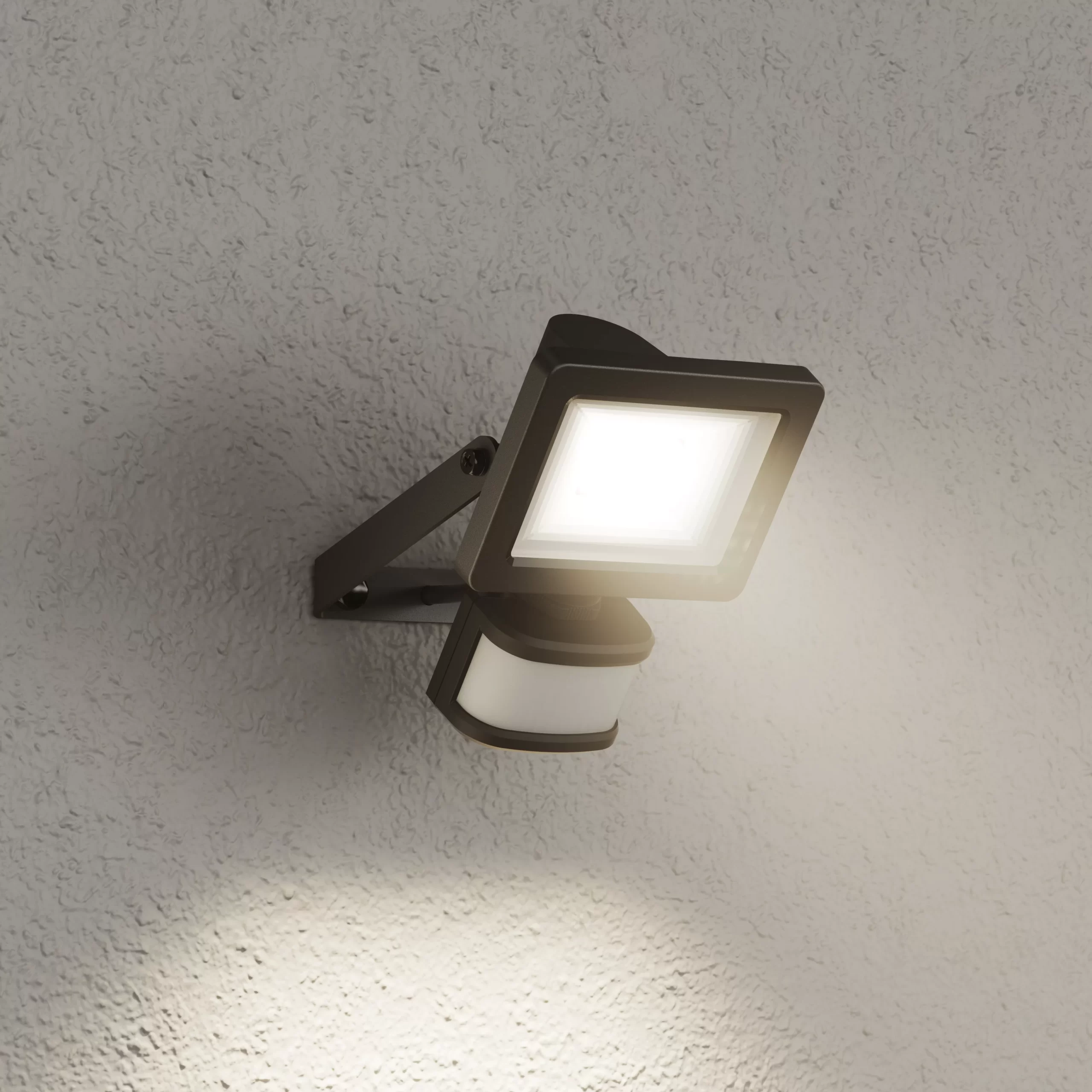 GoodHome Lucan AFD1017-IB Black Mains-powered Cool White Outdoor LED PIR Floodlight 1000lm 8 GoodHome Lucan AFD1017-IB Black Mains-powered Cool White Outdoor LED PIR Floodlight 1000lm - Image 6