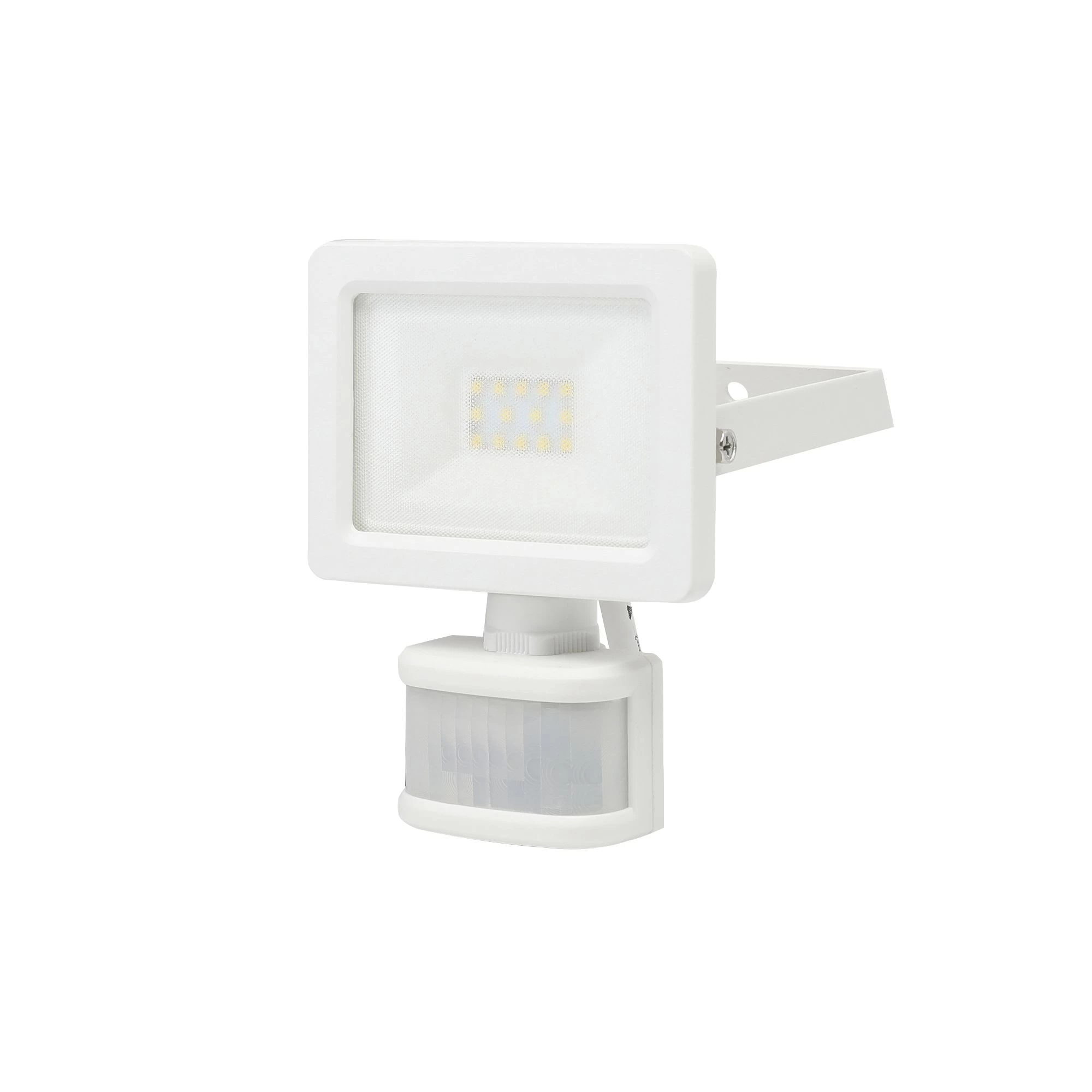 GoodHome Lucan AFD1017-IW White Mains-powered Cool White Outdoor LED PIR Floodlight 1000lm 3 GoodHome Lucan AFD1017-IW White Mains-powered Cool White Outdoor LED PIR Floodlight 1000lm