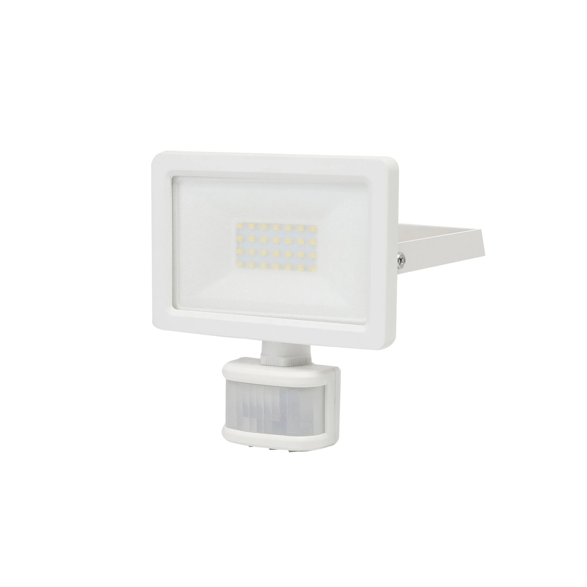 GoodHome Lucan AFD1018-IW White Mains-powered Cool White Outdoor LED PIR Floodlight 2000lm 3 GoodHome Lucan AFD1018-IW White Mains-powered Cool White Outdoor LED PIR Floodlight 2000lm