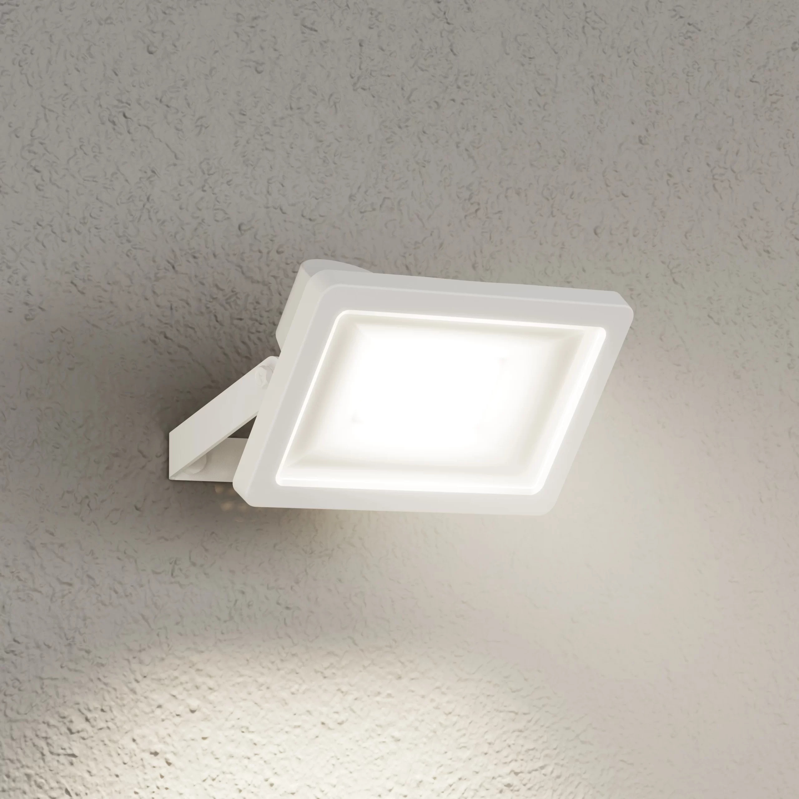 GoodHome Lucan AFD1018-NW White Mains-powered Cool White LED Without Sensor Floodlight 2000lm 7 GoodHome Lucan AFD1018-NW White Mains-powered Cool White LED Without Sensor Floodlight 2000lm - Image 5