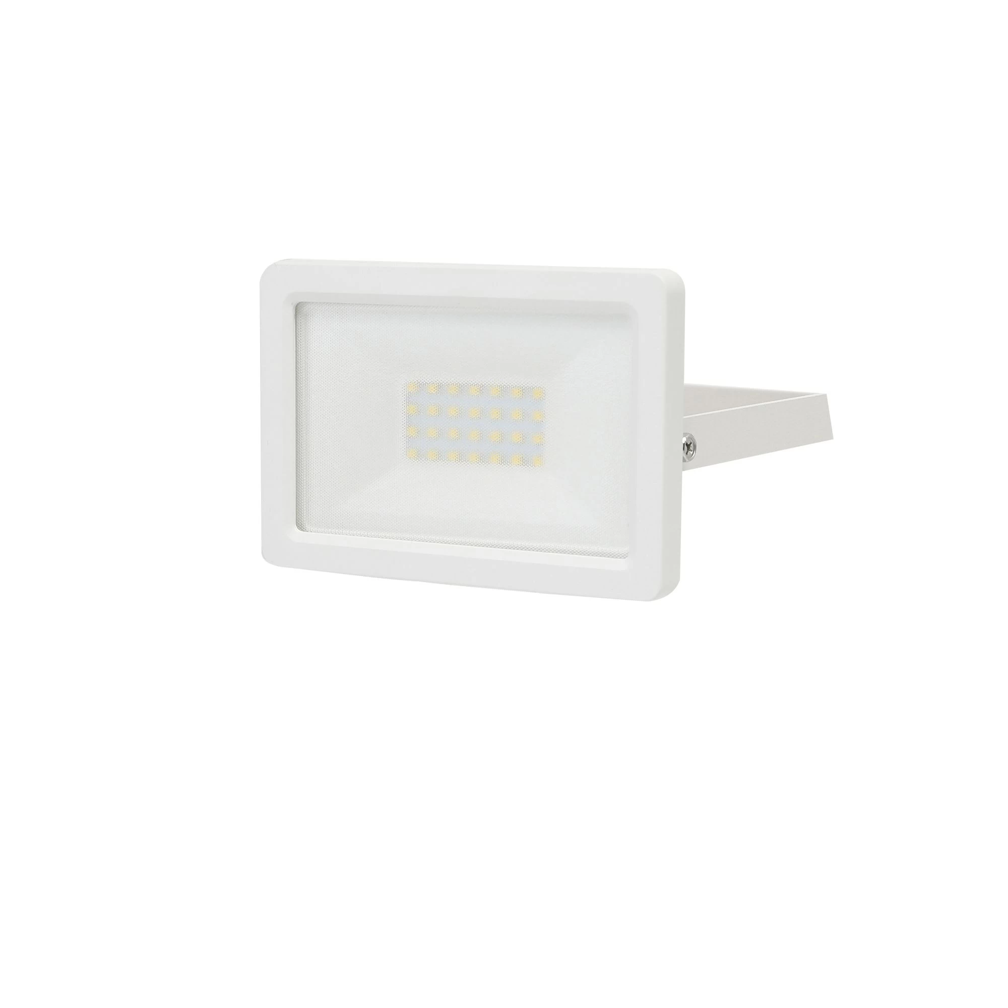 GoodHome Lucan AFD1018-NW White Mains-powered Cool White LED Without Sensor Floodlight 2000lm 3 GoodHome Lucan AFD1018-NW White Mains-powered Cool White LED Without Sensor Floodlight 2000lm