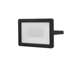 GoodHome Lucan AFD1019-NB Black Mains-powered Cool White LED Without Sensor Floodlight 3000lm