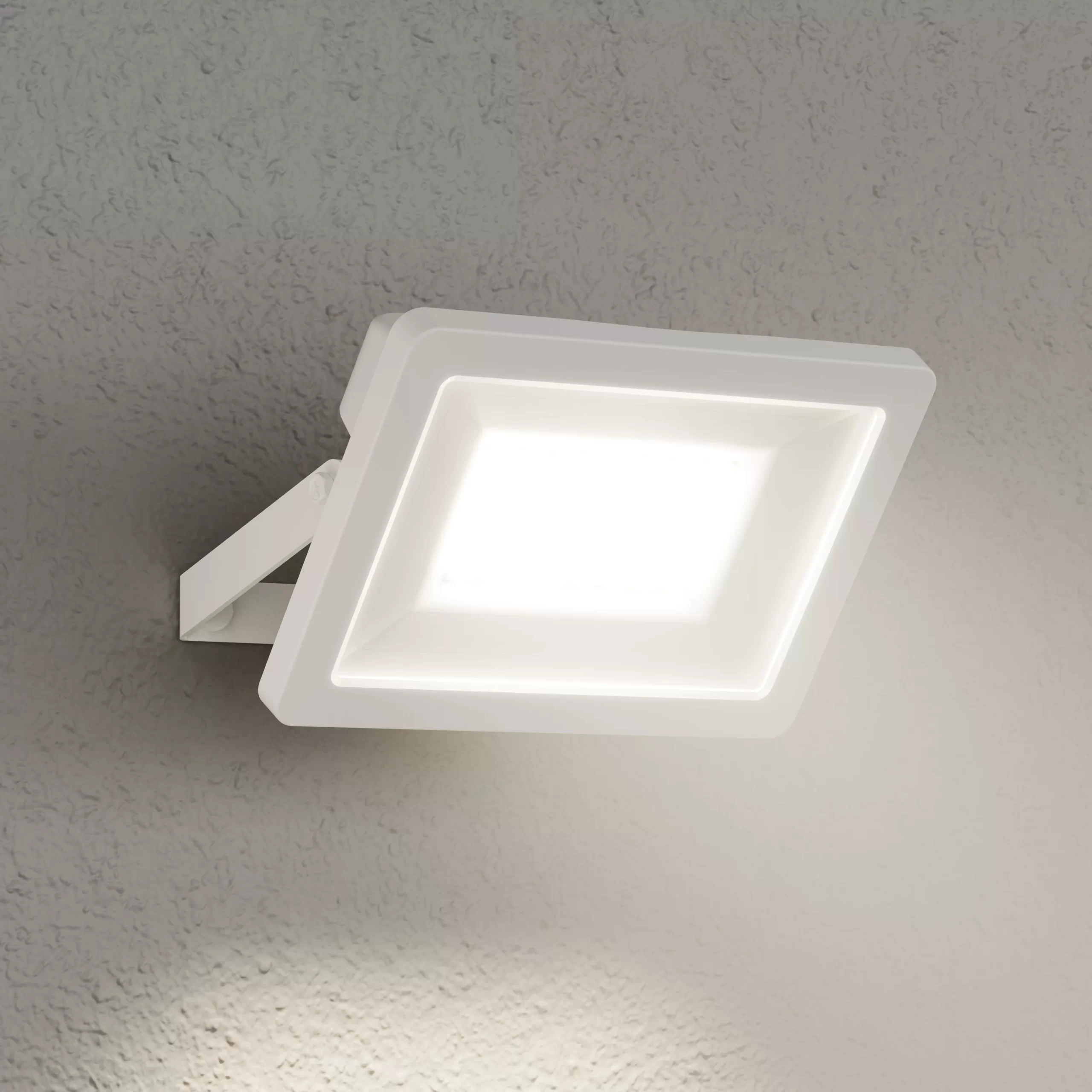 GoodHome Lucan AFD1019-NW White Mains-powered Cool White LED Without Sensor Floodlight 3000lm 7 GoodHome Lucan AFD1019-NW White Mains-powered Cool White LED Without Sensor Floodlight 3000lm - Image 5