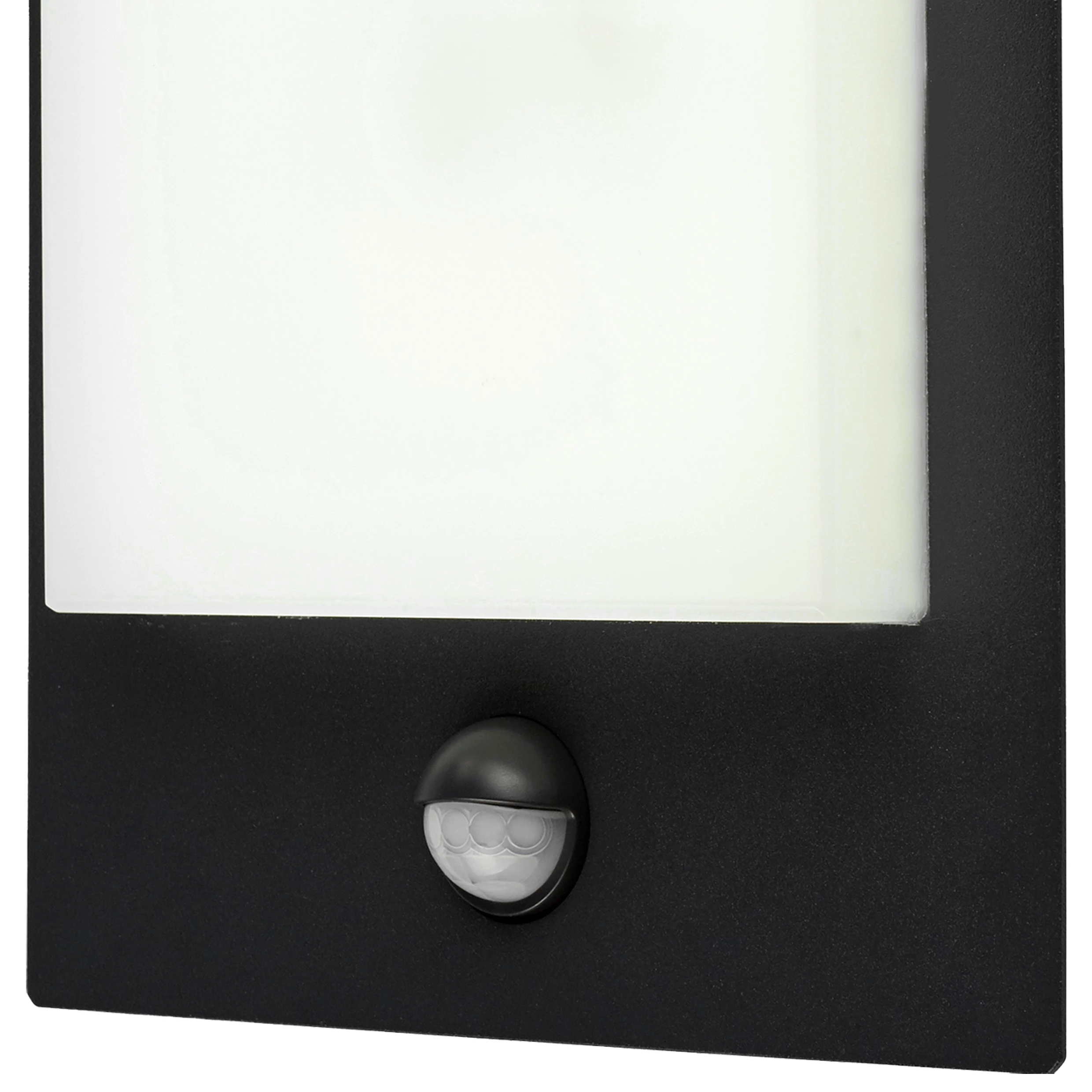 GoodHome Lutak Fixed Matt Dark Grey Integrated LED PIR Motion Sensor Outdoor Wall Light 5 GoodHome Lutak Fixed Matt Dark Grey Integrated LED PIR Motion Sensor Outdoor Wall Light - Image 3