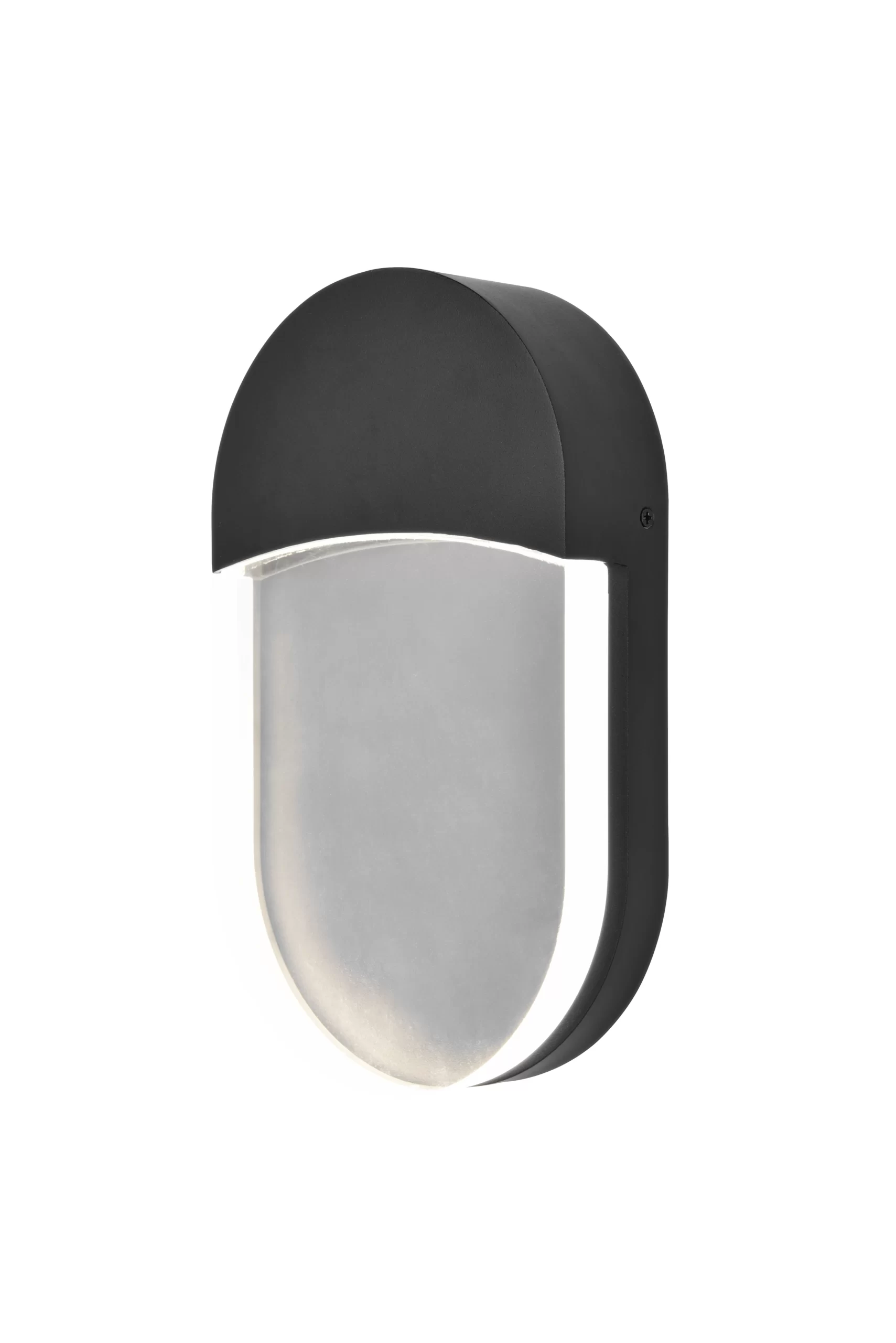 GoodHome Paiva Fixed Matt Black Mains-powered Integrated LED Outdoor Wall Light 400lm 3 GoodHome Paiva Fixed Matt Black Mains-powered Integrated LED Outdoor Wall Light 400lm
