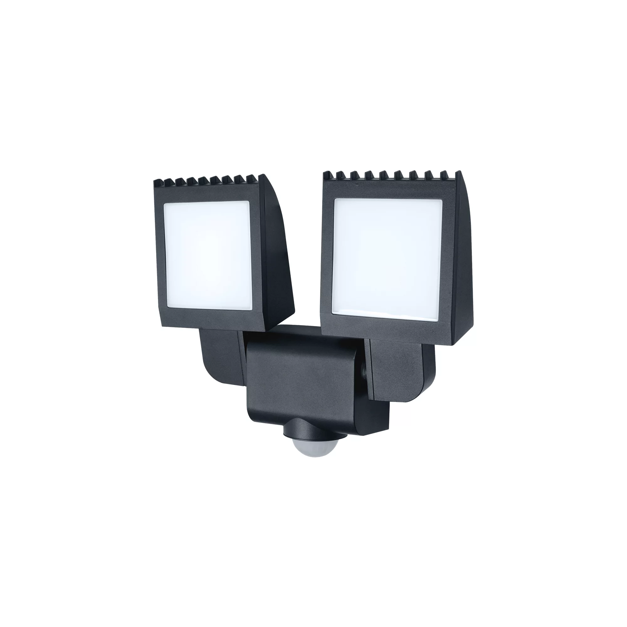 GoodHome Parksville AR0218-2B Black Mains-powered Cool White Outdoor LED PIR Floodlight 2600lm 5 GoodHome Parksville AR0218-2B Black Mains-powered Cool White Outdoor LED PIR Floodlight 2600lm - Image 3