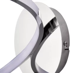 GoodHome Pegmati Silver Chrome Effect Wired Wall Light 7 GoodHome Pegmati Silver Chrome Effect Wired Wall Light -Professional Electrical Lighting Store goodhome pegmati silver chrome effect wired wall light5059340234496 36c