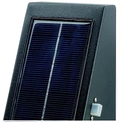 GoodHome Plevna Matt Black Solar-powered Ice White LED Deck Light 11 GoodHome Plevna Matt Black Solar-powered Ice White LED Deck Light -Professional Electrical Lighting Store goodhome plevna matt black solar powered ice white led deck light5059340323466 38c