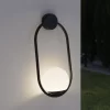 GoodHome Ruble Fixed Matt Black Mains-powered Outdoor Wall Light (Dia)16cm 2 GoodHome Ruble Fixed Matt Black Mains-powered Outdoor Wall Light (Dia)16cm -Professional Electrical Lighting Store goodhome ruble fixed matt black mains powered outdoor wall light dia 16cm5059340189826 01i