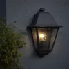 GoodHome Sagwon Fixed Matt Black Mains-powered Outdoor Half Wall Light 2 GoodHome Sagwon Fixed Matt Black Mains-powered Outdoor Half Wall Light -Professional Electrical Lighting Store goodhome sagwon fixed matt black mains powered outdoor half wall light5059340247823 01i