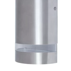 GoodHome Stanstead Fixed Stainless Steel Mains-powered Integrated LED Outdoor Double Half Wall Light 950lm 8 GoodHome Stanstead Fixed Stainless Steel Mains-powered Integrated LED Outdoor Double Half Wall Light 950lm -Professional Electrical Lighting Store goodhome stanstead fixed stainless steel mains powered integrated led outdoor double half wall light 950lm5059340248011 36c