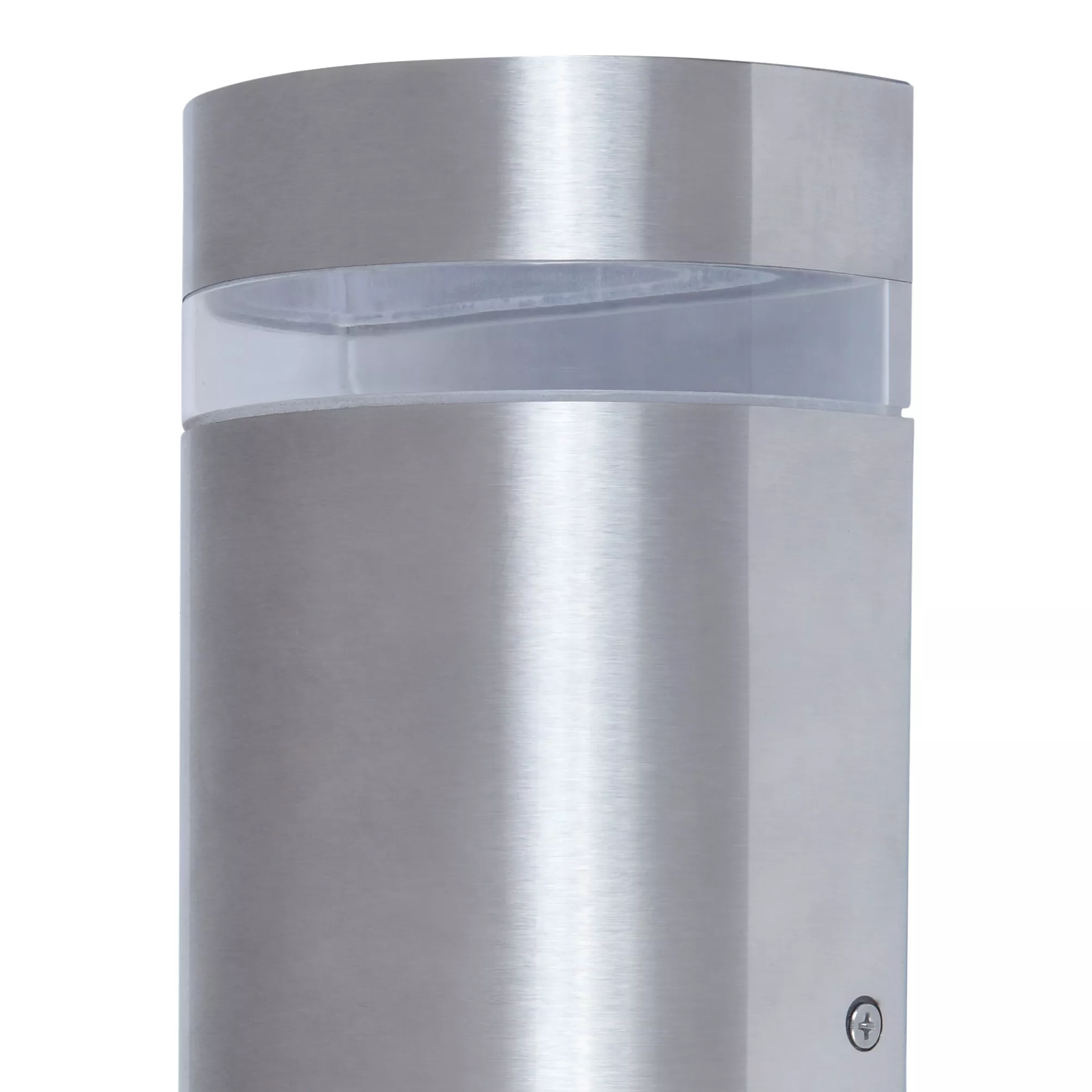 GoodHome Stanstead Fixed Stainless Steel Mains-powered Integrated LED Outdoor Double Half Wall Light 950lm 6 GoodHome Stanstead Fixed Stainless Steel Mains-powered Integrated LED Outdoor Double Half Wall Light 950lm - Image 4