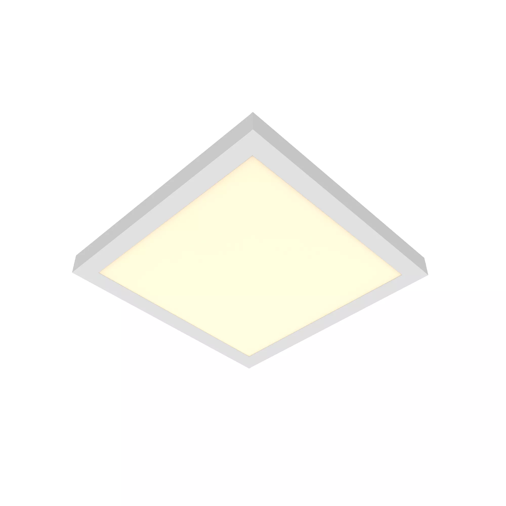 GoodHome Wundt Matt White Aluminium Effect Square Cool, Natural & Warm White Light Panel (L)300mm 3 GoodHome Wundt Matt White Aluminium Effect Square Cool, Natural & Warm White Light Panel (L)300mm