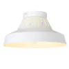 GoodHome Yarra Round Matt Metal White Ceiling Light 1 GoodHome Yarra Round Matt Metal White Ceiling Light -Professional Electrical Lighting Store goodhome yarra round matt metal white ceiling light5059340226668 06c