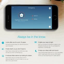 Google Nest Battery-powered Smoke & Carbon Monoxide Alarm 15 Google Nest Battery-powered Smoke & Carbon Monoxide Alarm -Professional Electrical Lighting Store google nest battery powered smoke carbon monoxide alarm0854448003716 04i bq