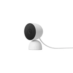 Google Nest Wired Indoor Tilt Adjustable Smart Camera In White