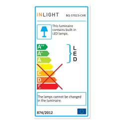 Gulf Chrome Effect Bathroom Ceiling Light 7 Gulf Chrome Effect Bathroom Ceiling Light -Professional Electrical Lighting Store gulf chrome effect bathroom ceiling light5020024519536 EUP EN bq