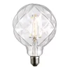 Harbour Studio Faceted E27 4W 480lm Globe Warm White LED Light Bulb 2 Harbour Studio Faceted E27 4W 480lm Globe Warm White LED Light Bulb -Professional Electrical Lighting Store harbour studio faceted e27 4w 480lm globe warm white led light bulb5014838040133 06c bq