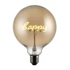 Harbour Studio Happy E27 2W 130lm Globe Warm White LED Light Bulb 2 Harbour Studio Happy E27 2W 130lm Globe Warm White LED Light Bulb -Professional Electrical Lighting Store harbour studio happy e27 2w 130lm globe warm white led light bulb5014838040126 06c bq