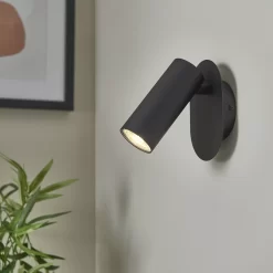 Harbour Studio Modus Black Wired Wall Light