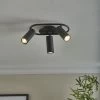 Harbour Studio Modus Metal Black 3 Lamp Ceiling Light 2 Harbour Studio Modus Metal Black 3 Lamp Ceiling Light -Professional Electrical Lighting Store harbour studio modus metal black 3 lamp ceiling light5014838032947 01i bq