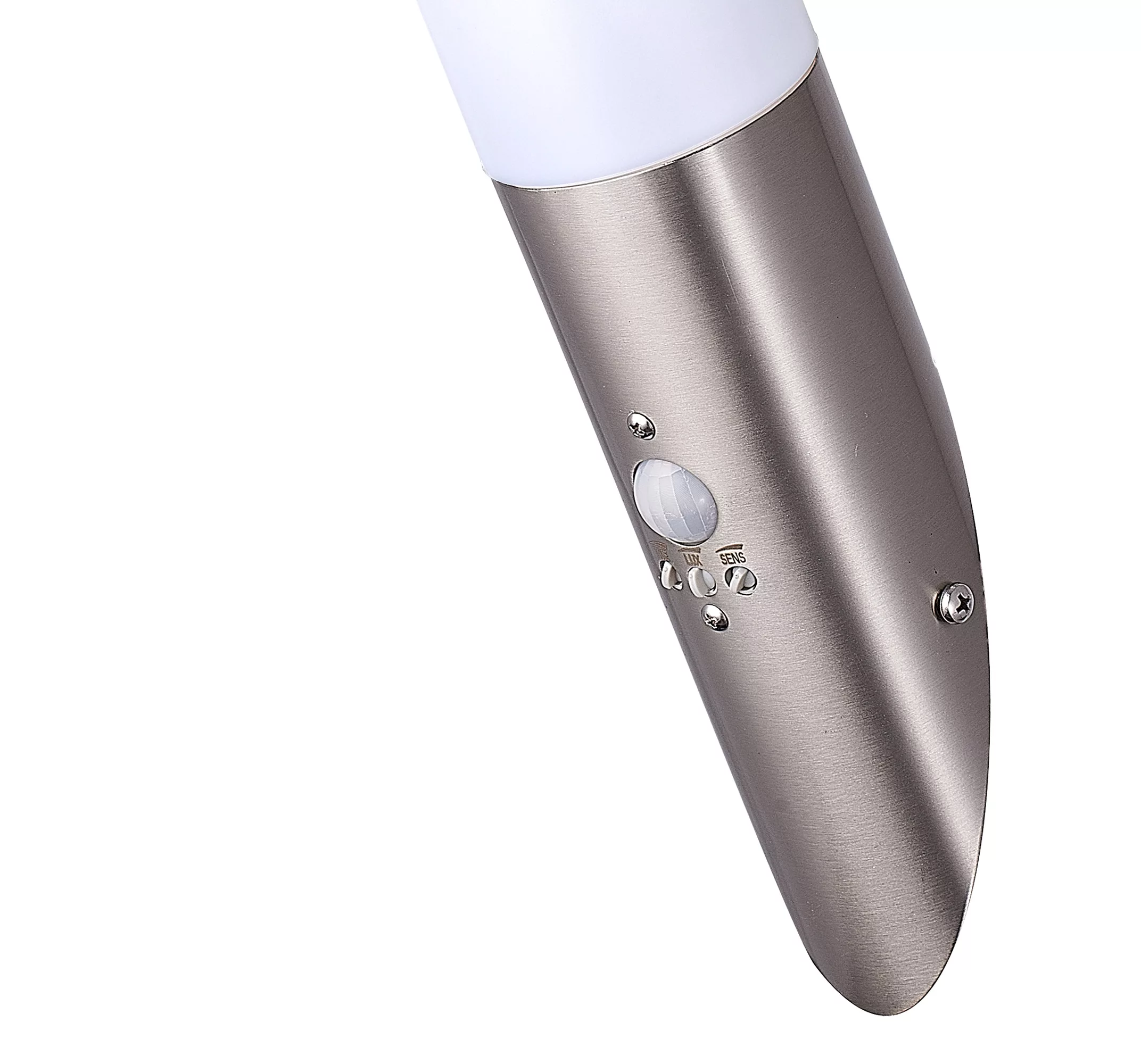 Hollis Fixed Matt Stainless Steel PIR Motion Sensor Outdoor Slanted Wall Light 15W 6 Hollis Fixed Matt Stainless Steel PIR Motion Sensor Outdoor Slanted Wall Light 15W - Image 4