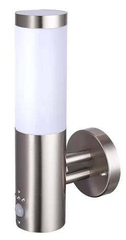 Hollis Fixed Matt Stainless Steel PIR Motion Sensor Outdoor Wall Light 15W 9 Hollis Fixed Matt Stainless Steel PIR Motion Sensor Outdoor Wall Light 15W -Professional Electrical Lighting Store hollis fixed matt stainless steel pir motion sensor outdoor wall light 15w5059340247472 01c