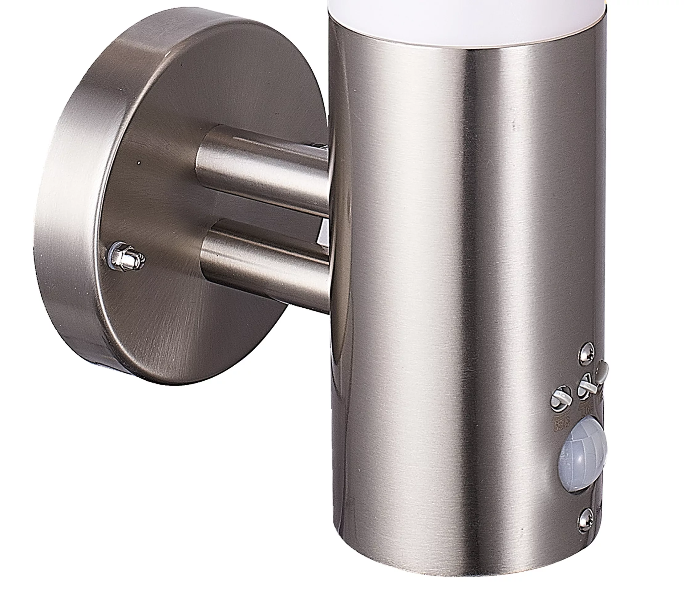 Hollis Fixed Matt Stainless Steel PIR Motion Sensor Outdoor Wall Light 15W 6 Hollis Fixed Matt Stainless Steel PIR Motion Sensor Outdoor Wall Light 15W - Image 4