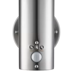 Hollis Fixed Matt Stainless Steel PIR Motion Sensor Outdoor Wall Light 15W 13 Hollis Fixed Matt Stainless Steel PIR Motion Sensor Outdoor Wall Light 15W -Professional Electrical Lighting Store hollis fixed matt stainless steel pir motion sensor outdoor wall light 15w5059340247472 39c