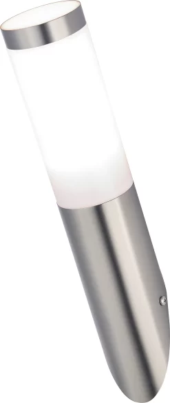 Hollis Fixed Stainless Steel Mains-powered Outdoor Wall Light (Dia)7.6cm 7 Hollis Fixed Stainless Steel Mains-powered Outdoor Wall Light (Dia)7.6cm -Professional Electrical Lighting Store hollis fixed stainless steel mains powered outdoor wall light dia 7 6cm5059340247427 06c