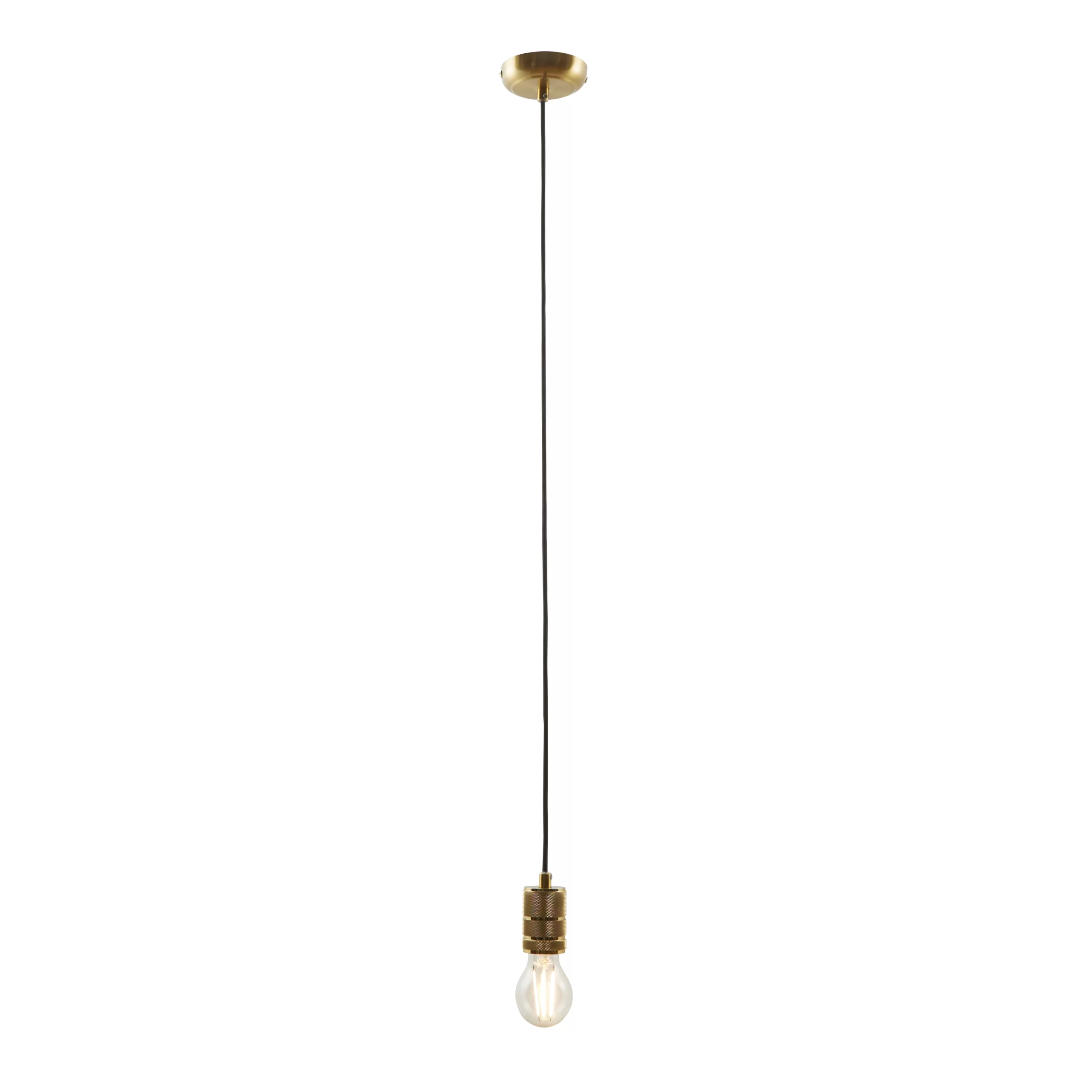 Inlight Antique Brass Effect E27 Cable Light Set (L)1000mm 3 Inlight Antique Brass Effect E27 Cable Light Set (L)1000mm