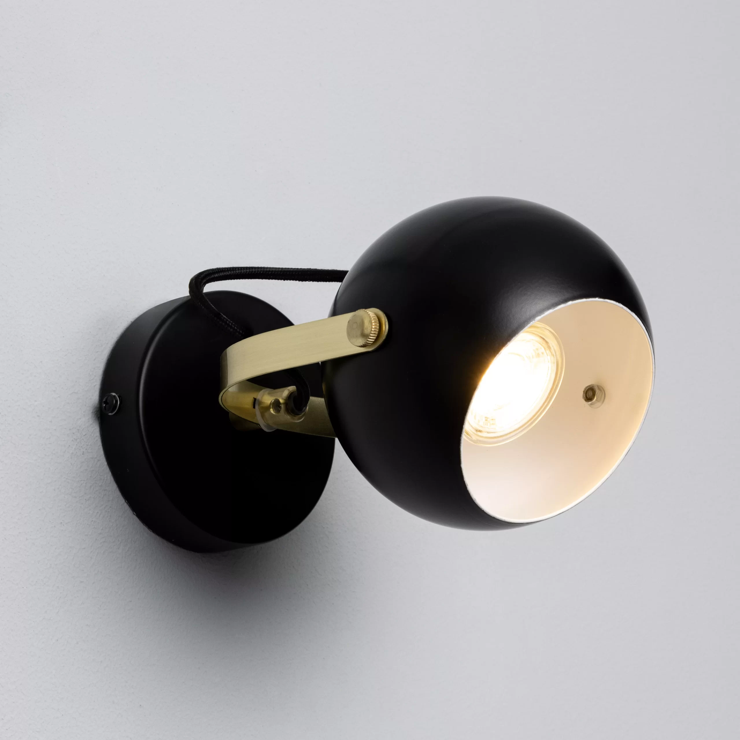 Inlight Azure Matt Black Wired Wall Light BQ-39594-MBLK 3 Inlight Azure Matt Black Wired Wall Light BQ-39594-MBLK